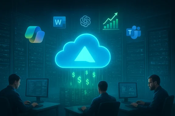 IT professionals monitor cloud storage and analytics in a futuristic data center. IT professionals monitor cloud storage and analytics in a futuristic data center.