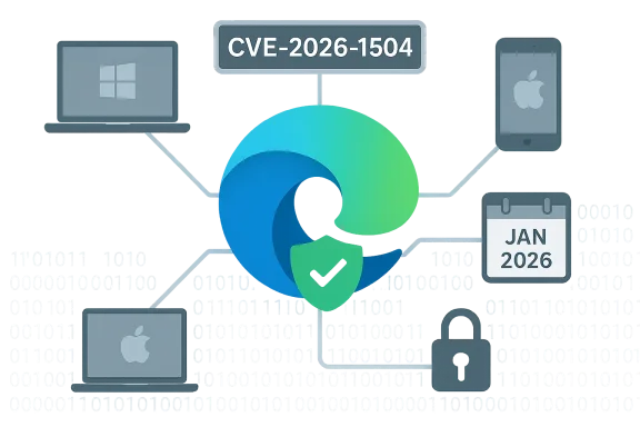 CVE-2026-1504 cross-platform security vulnerability affecting Windows and Apple devices.