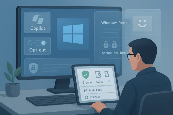 An IT admin monitors Windows security dashboards on a large screen and tablet. An IT admin monitors Windows security dashboards on a large screen and tablet.