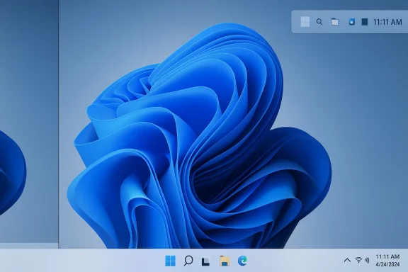 Windows 11 desktop with a blue abstract wallpaper and a visible taskbar.