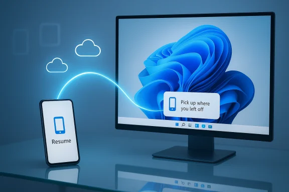 Cloud sync lets you pick up where you left off on any device.