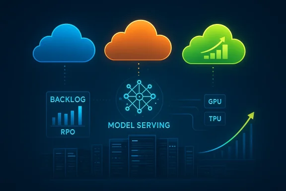 Cloud-based AI model serving with GPU/TPU accelerators and backlog analytics. Cloud-based AI model serving with GPU/TPU accelerators and backlog analytics.
