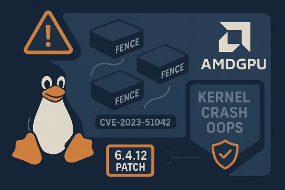 Linux penguin warns of a kernel crash from CVE-2023-51042, patched in 6.4.12.
