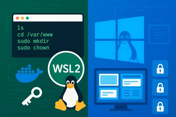 WSL2 brings Linux tools and Docker to Windows for unified development.