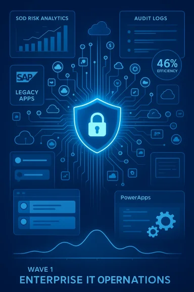 Shielded enterprise IT operations amid cloud apps and analytics.