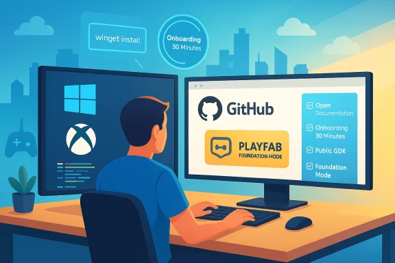 windowsforum-xbox-gdc-2026-fast-onboarding-open-gdk-free-foundation-mode.webp