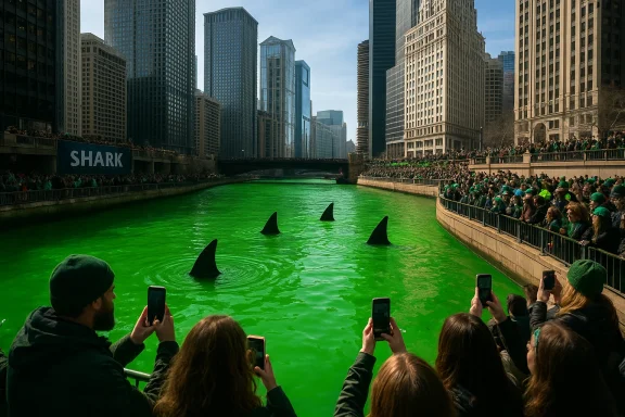 windowsforum-shark-fins-on-chicago-river-dyeing-marketing-stunt-or-reality.webp