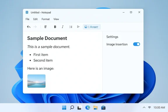 windowsforum-windows-11-notepad-gains-inline-images-and-markdown-styling.webp