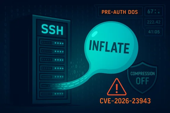 windowsforum-cve-2026-23943-pre-auth-ssh-dos-harden-zlib-inflate-now.webp