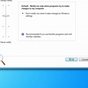 Enhance or Disable User Account Control (UAC) in Windows 7