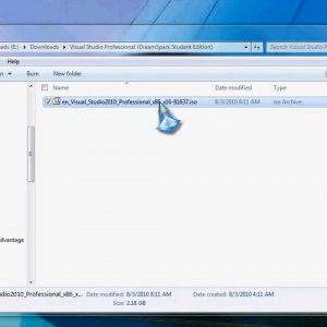Instantly Burn ISO Files in Windows 7