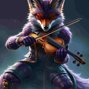 Fox Playing A Violin.webp