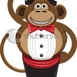 stock-vector-a-vector-illustration-of-a-monkey-wearing-a-tuxedo-trimmed-in-red-37037872.jpg