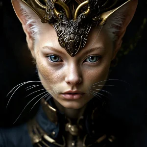 A Beautiful Cat Woman.webp