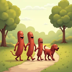 Walking A Sausage Dog.webp