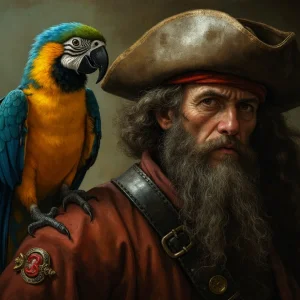 Pirate With A Parrot.webp