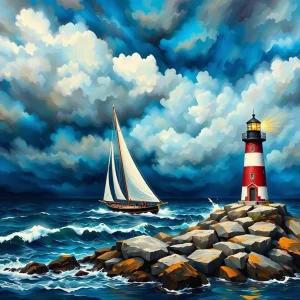 Sailing Round The Lighthouse.webp