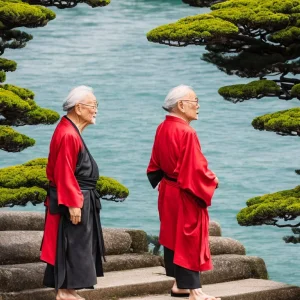 Two Japanese Men In A Park.jpg