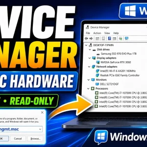 How to Open Device Manager in Windows 11 & Check ALL Your Hardware (2-Minute Guide)