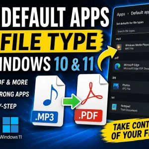 How to Set Default Apps by File Type in Windows 10 & 11 (MP3, PDF & More)