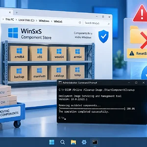 windowsforum-clean-up-winsxs-safely-in-windows-10-and-11-with-dism-analyze-cleanup-and-resetb...webp