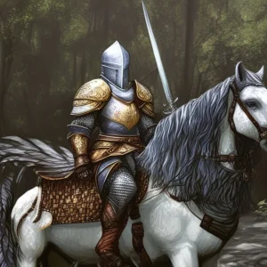 Knight In A Forest.webp