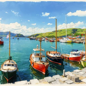 Fishing Boats In The Harbour.webp