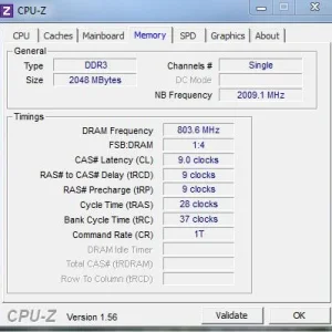 CPU-Z - Memory.webp